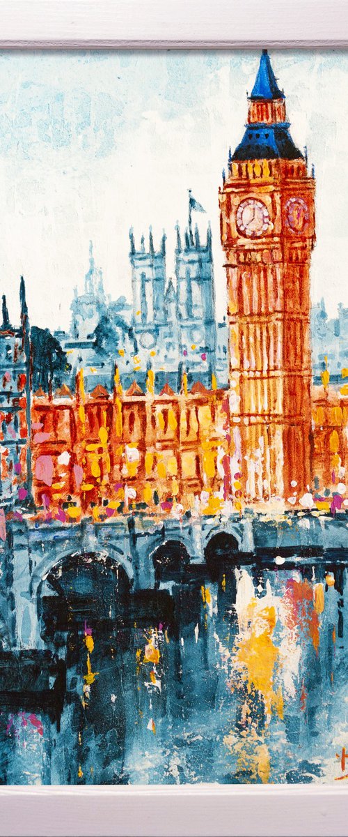 Evening London by Aleksandr Neliubin