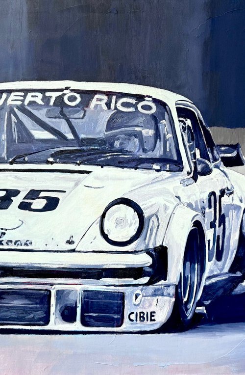 PUERTO RICO #35 911 OIL ON CANVAS 100x160cm by Javier Peña