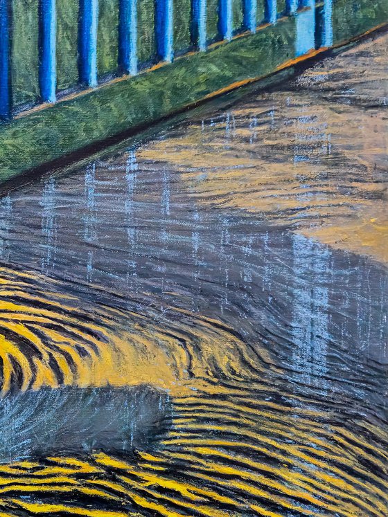 Warsaw Ursus Station, Its Beautiful Asphalt