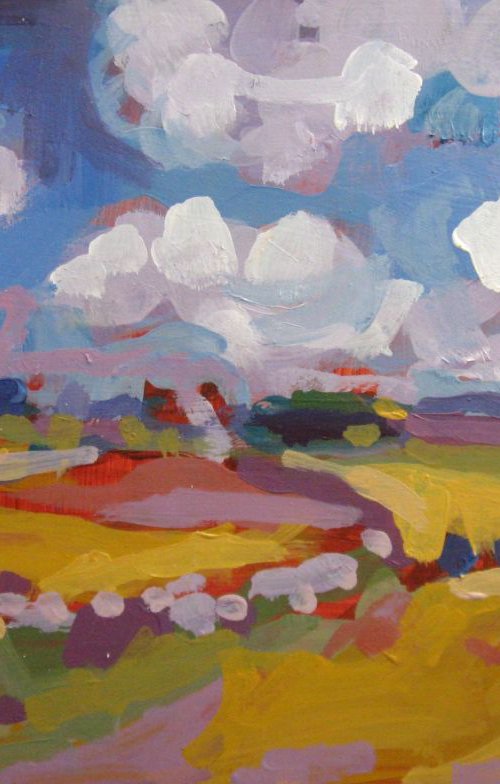 LANDSCAPE (SUMMER). by LENKA STASTNA