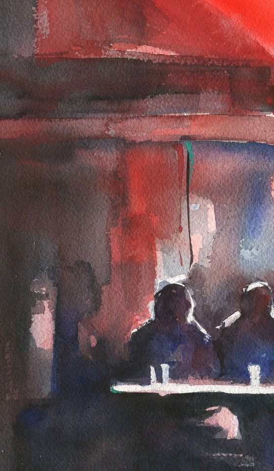 Café in Evening Light