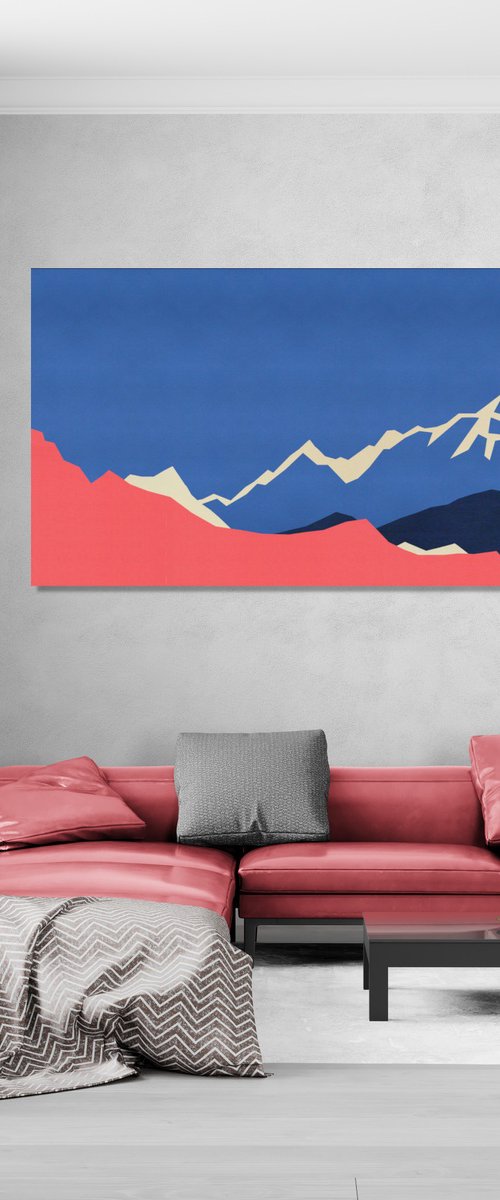 Mountain Breaths #22 by Marina Krylova