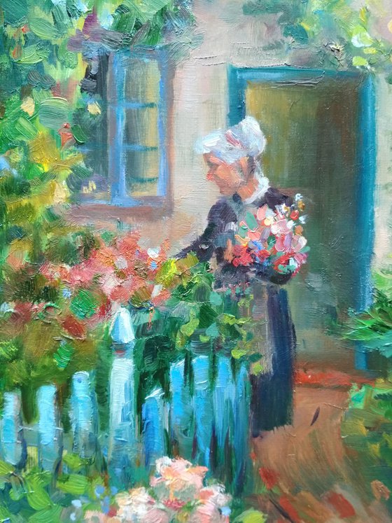 By the Cottage Gate