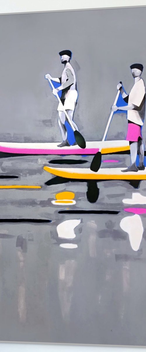 Calm and Colored Reflections by Evgen Semenyuk