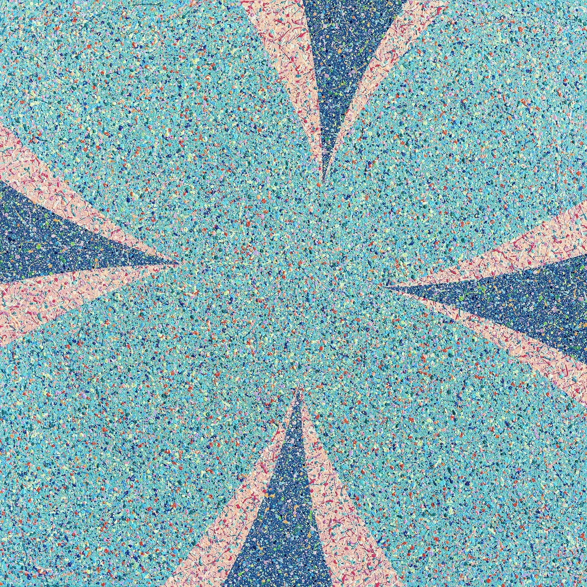 Abstract Screenprint , Flower By Lidiya Dmitrieva, 19 X 19, Artwork For Sale On Artfinder
