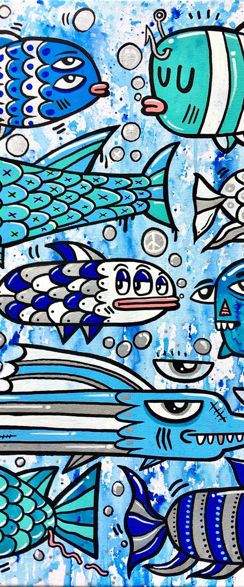 Blue Fish by Luke Crump