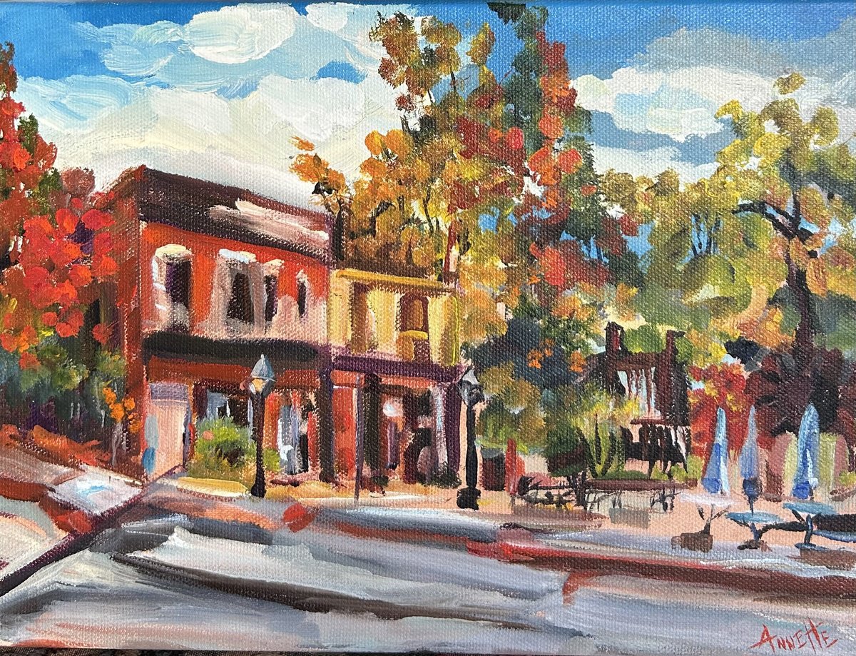  Robertsons Square By Annette Wolters, 14 X 11, Artwork For Sale On Artfinder