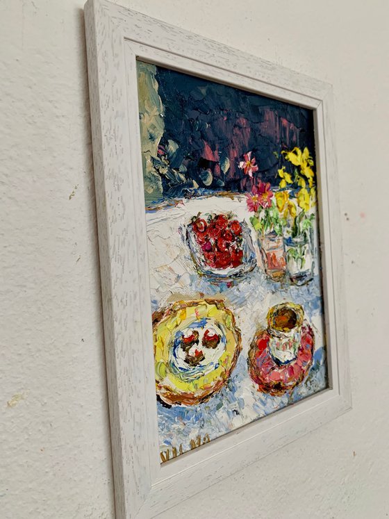 Summer Still life in garden
