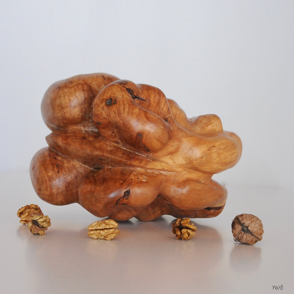 Walnut kernel by Roland Kpfer