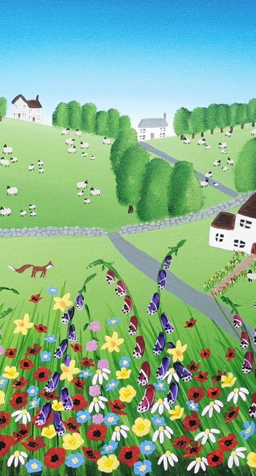 Born Free in the Fields by Elisa Trueman