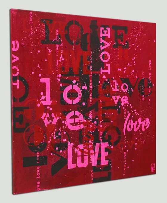 LOVE in Red