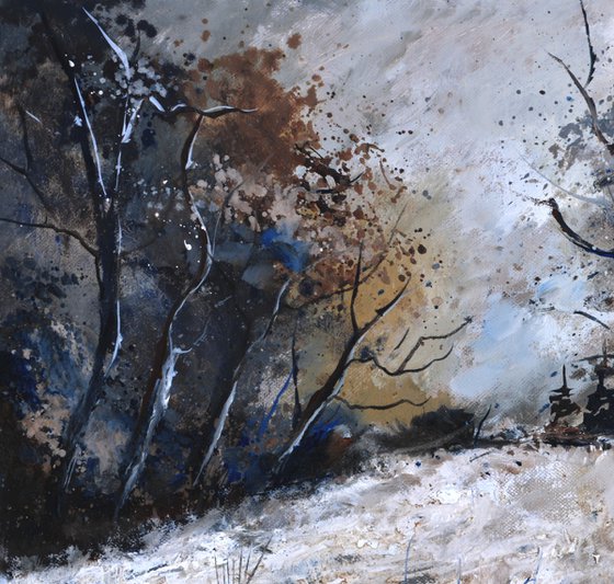 Winter in the wood