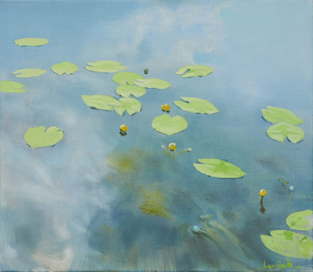 Water Lilies - I by Alexander Levich