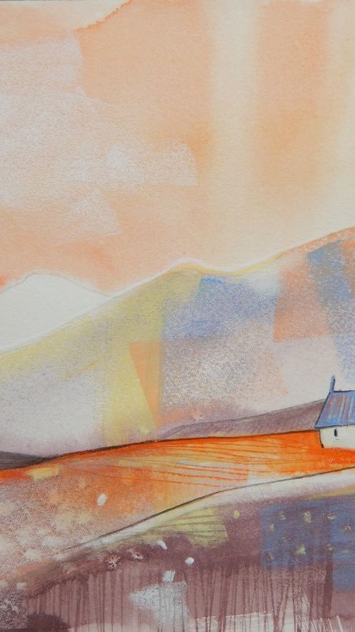 Morning dawn. by Alla Vlaskina
