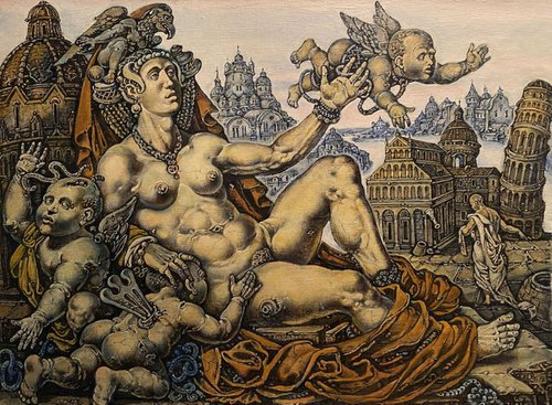 Venus of the 20th century by Oleg and Alexander Litvinov