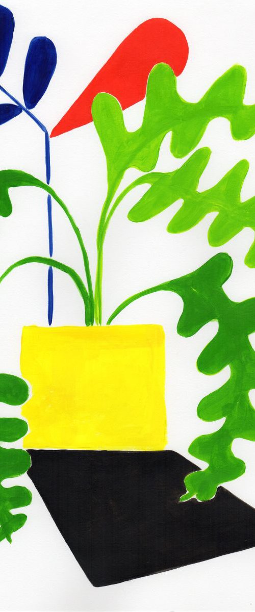 Abstract plants #4 by Marisa Añón