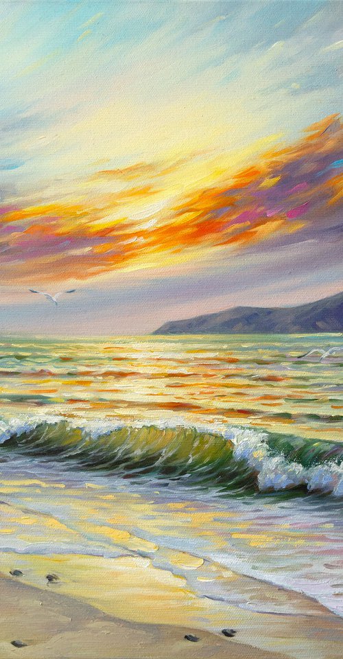 PEACEFUL SEASCAPE by Yaroslav Sobol