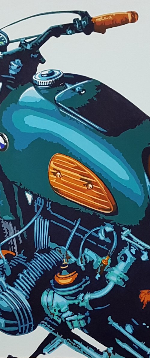 BMW Motorcycle by Sonaly Gandhi
