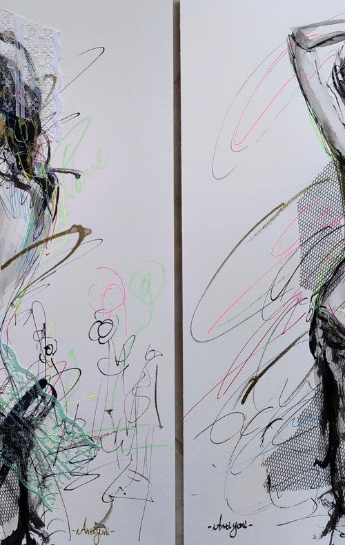 Les Muses Series by Antigoni Tziora