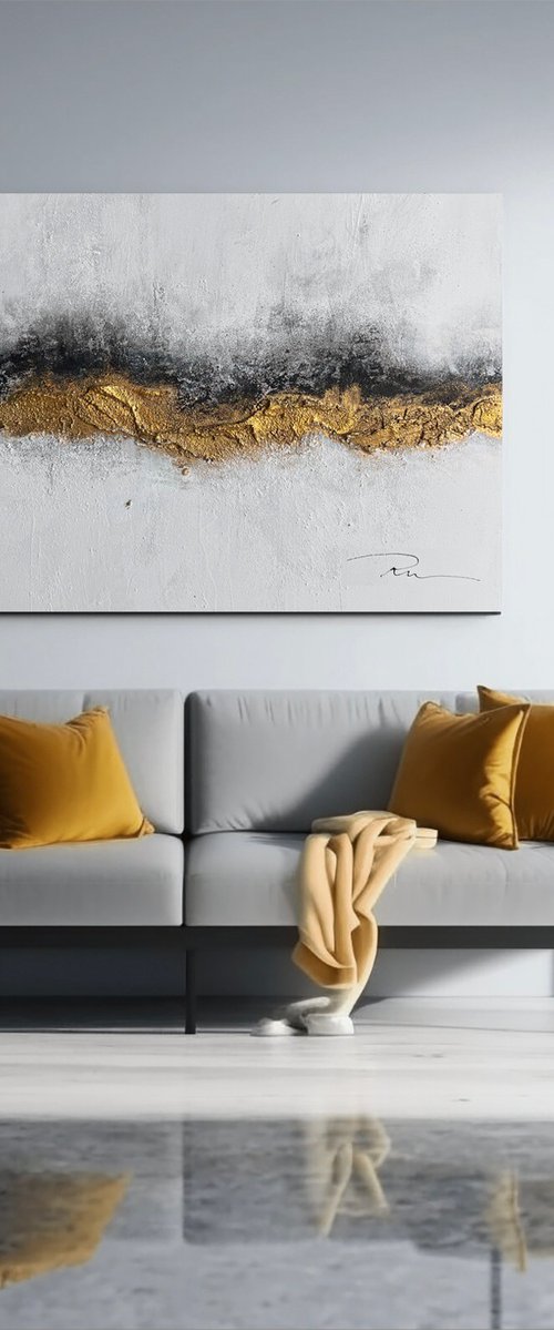 Minimalist Gold Texture by Indie Ru