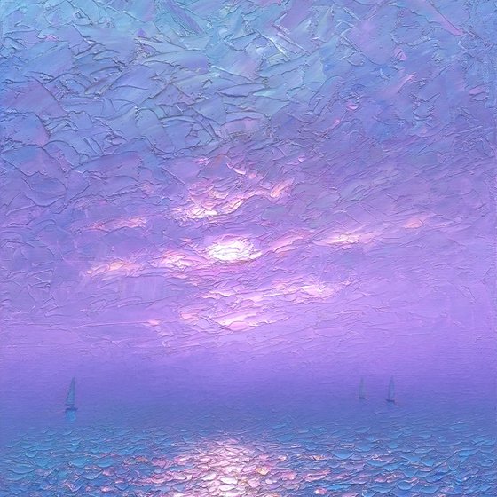 Lavender sea