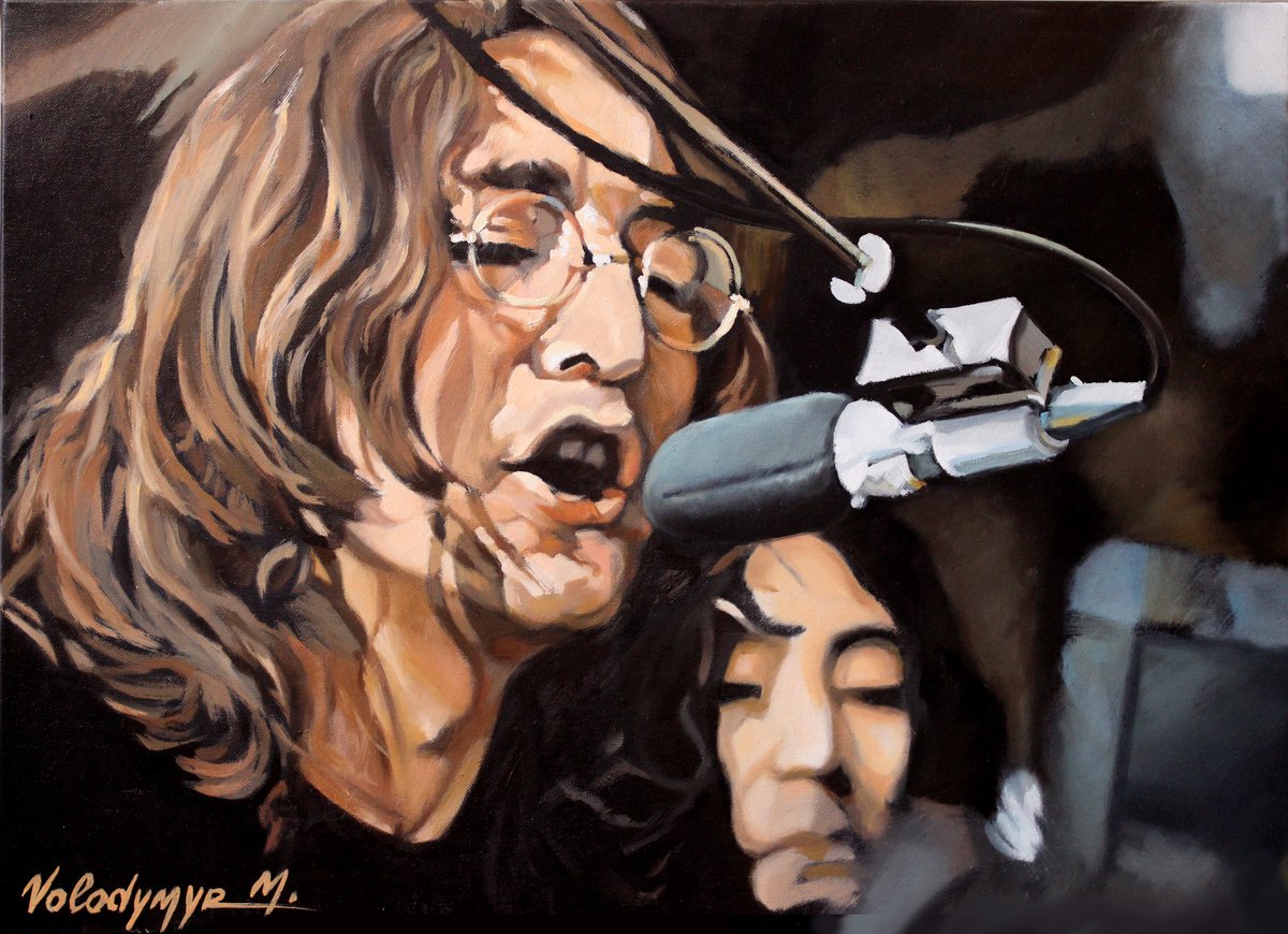 John Lennon by Volodymyr Melnychuk