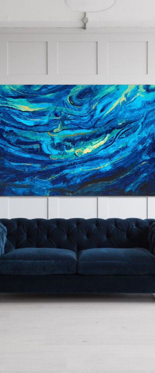 Endless Ocean  100x150cm by Tigran Mamikonyan