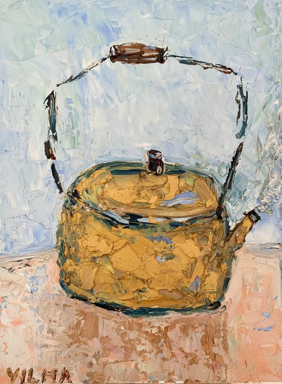 Still Life with a Golden Teapot