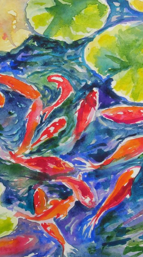 Water lily retreat I by Maja Grecic
