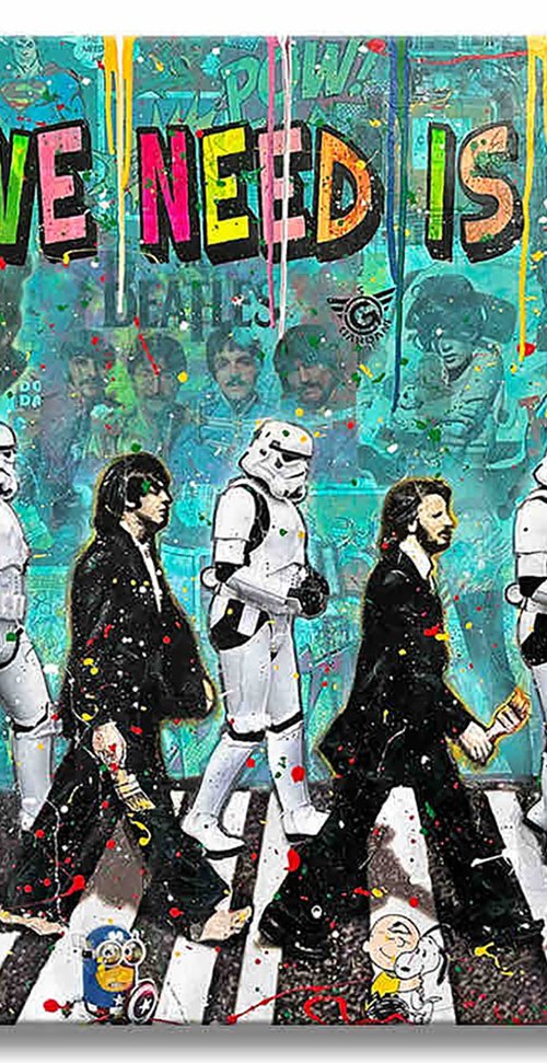 Marilyn Beatles by Gardani Art