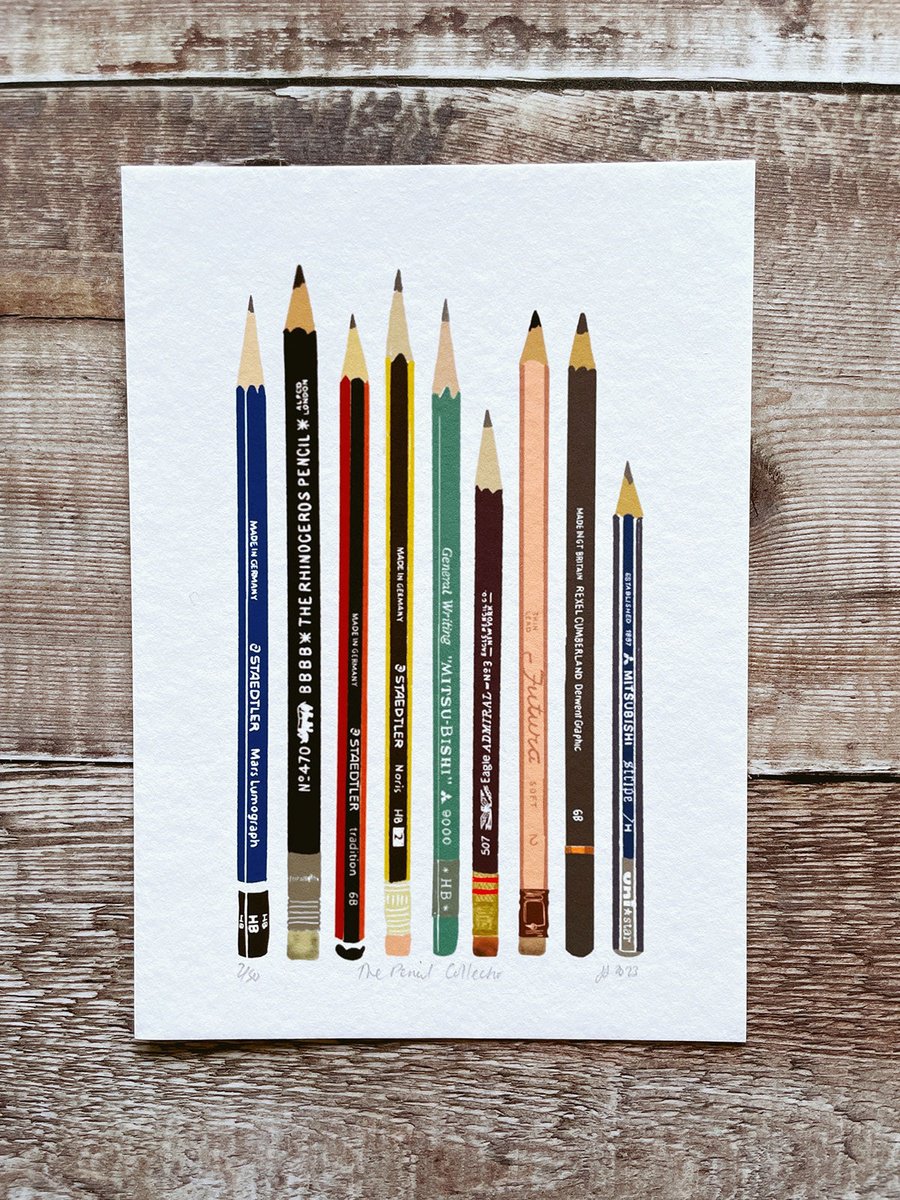 The Pencil Collector by Design Smith