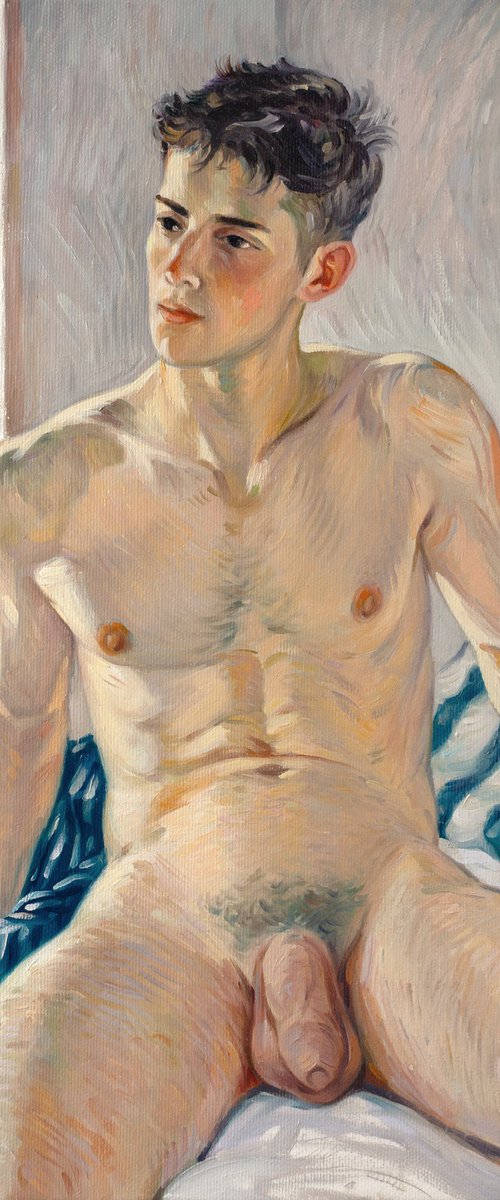 NUDE BOY IN THE MORNING by Yaroslav Sobol