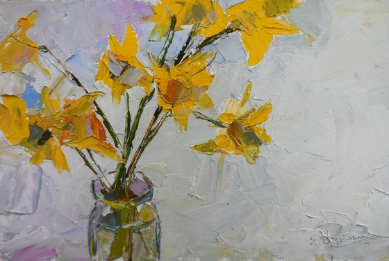 " Yellow daffodil "