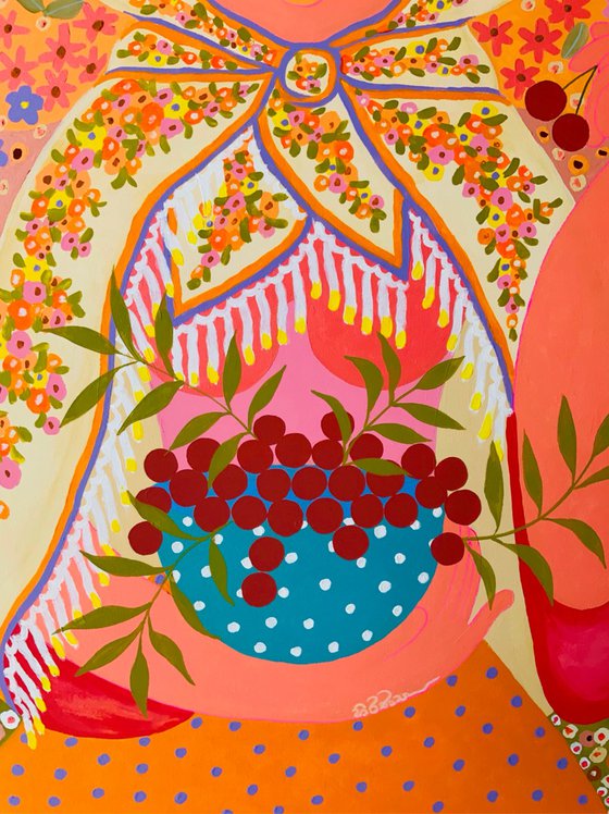 Babushka and the Cherry Bowl