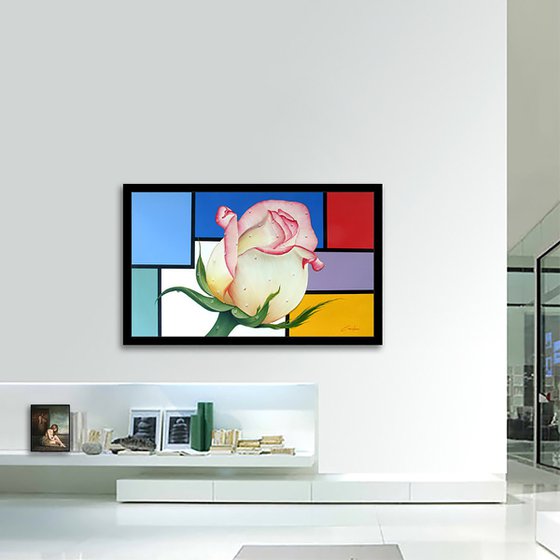 Mondrian Flower