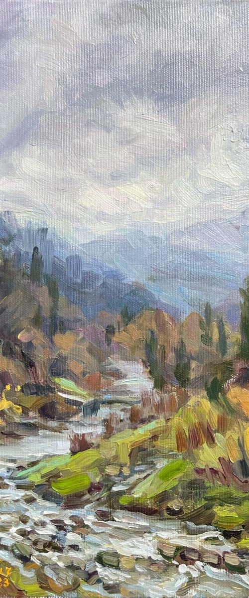 “Autumn in the Carpathians” by Olha Dashkevych