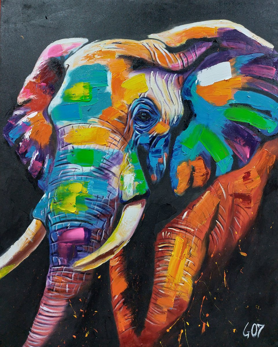 Ancient Soul By Gregory George Kalinga, 31 X 39, Artwork For Sale On Artfinder