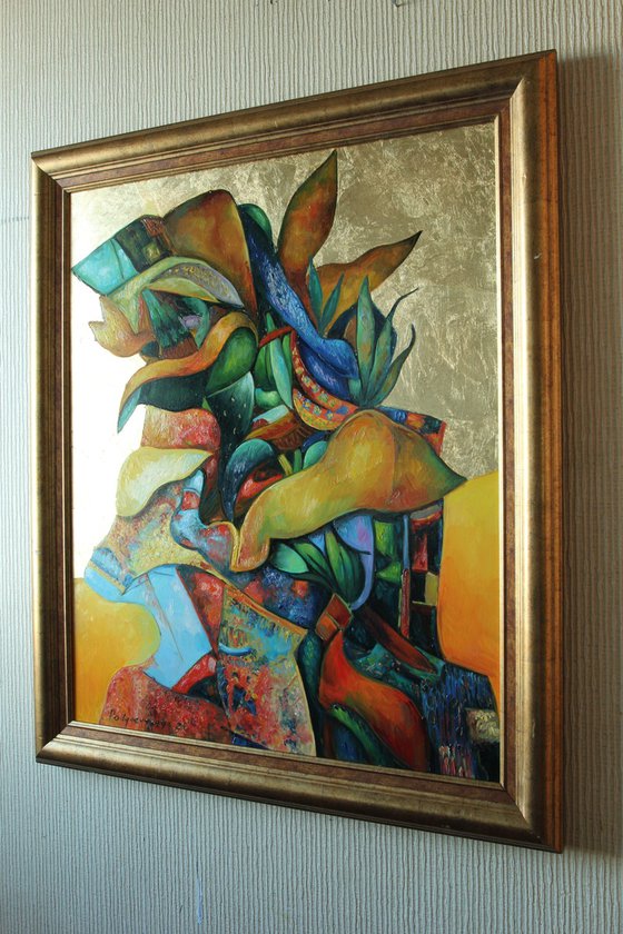 Gold. Interior Space