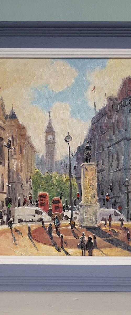 Whitehall London by Roberto Ponte
