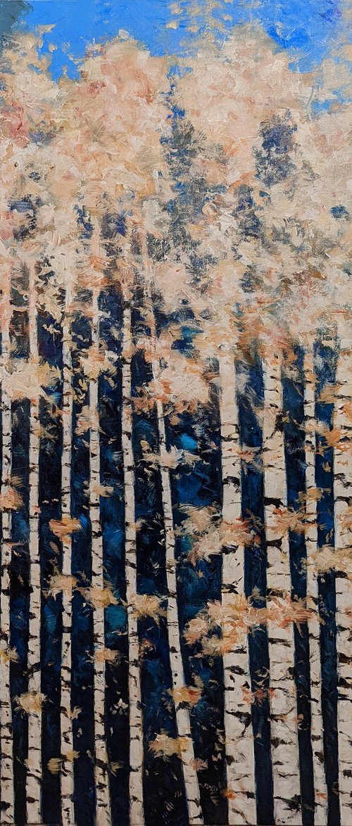 Canadian Birch Whispers by Kanayo Ede