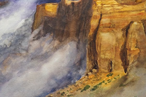 Cloudy, Foggy and Rocky