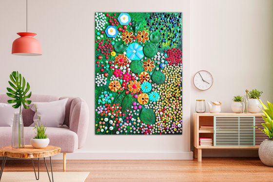 COLORFUL SUMMER GARDEN