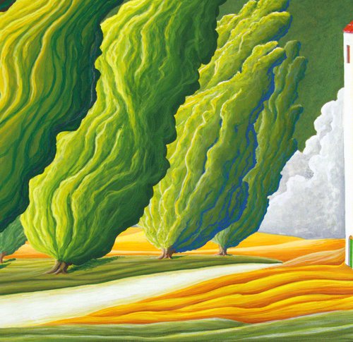 PAESAGGIO con STRADA by Giuliano Monechi