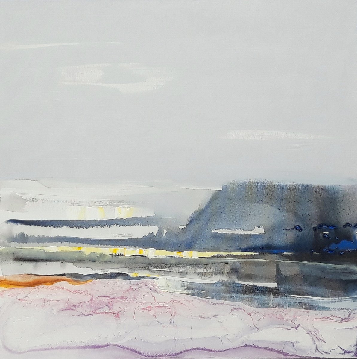Coast. By Lesya Ros, 35 X 35, Artwork For Sale On Artfinder
