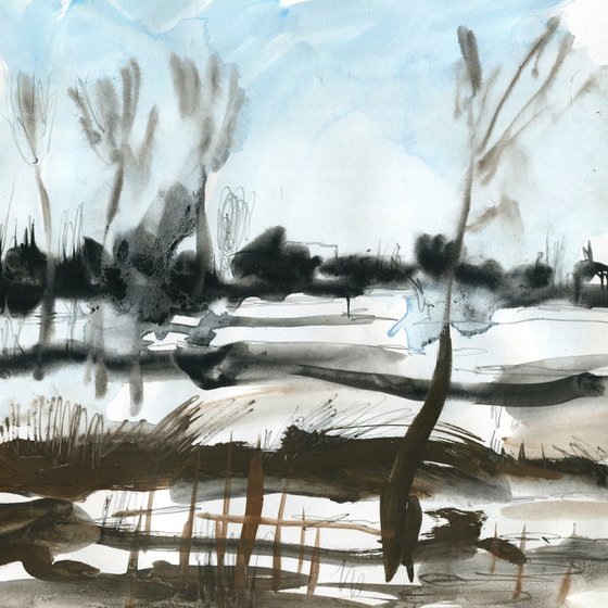 Winter Marsh