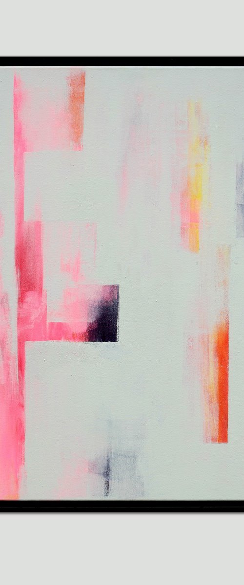 Untitled in soft White by Ronald Hunter