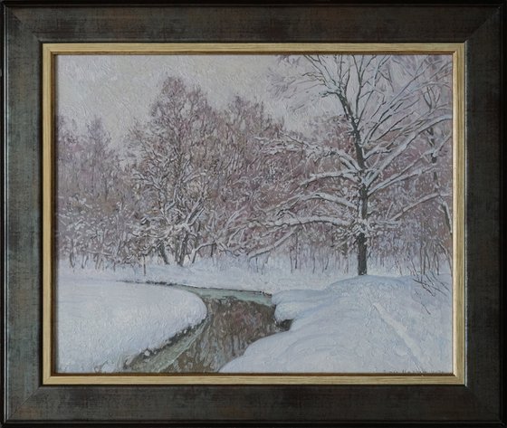 At the Ponomarka River in January