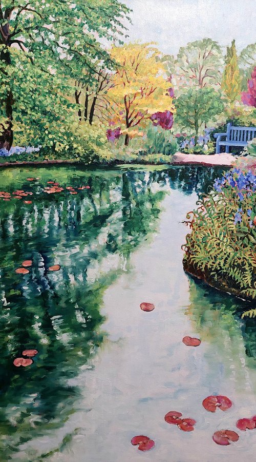 Park Reflections - RHS Harlow Carr Garden by Zoe Elizabeth Norman