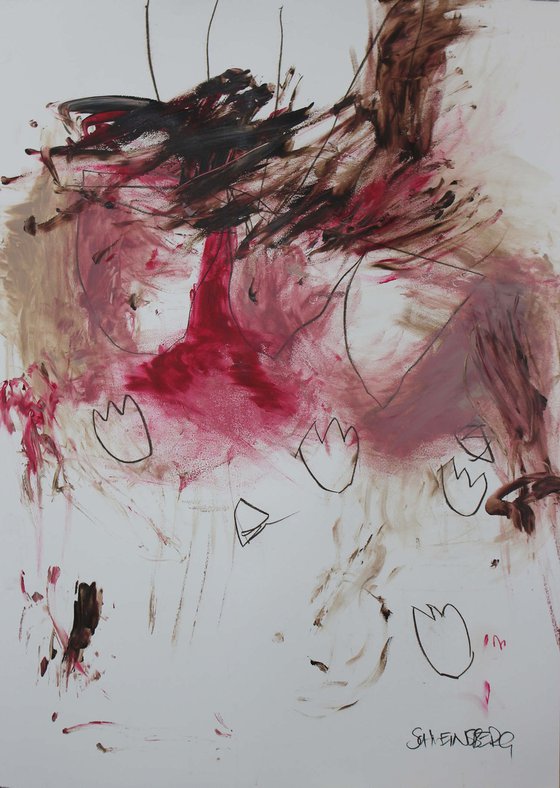 She Paints Outside the Lines No. 8