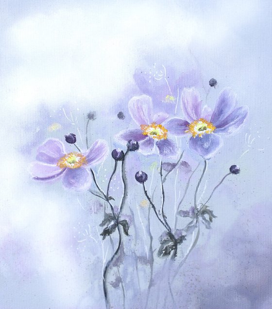 Anemones in Soft Light